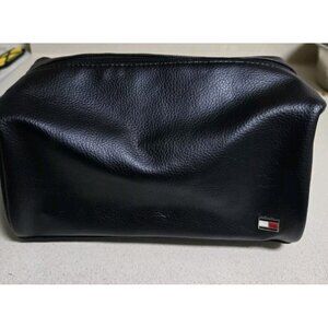 Tommy Hilfiger-  Faux Black Leather -  Shave Bag